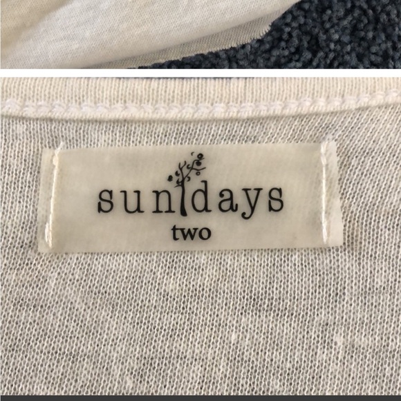 Sundays NWT Super Soft Lounge Top - Picture 3 of 6